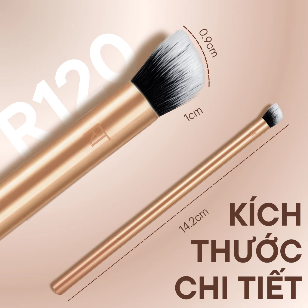 Cọ Tạo Khối Mũi Đầu Vát RT Real Techniques Small Angled Nose Brush R120
